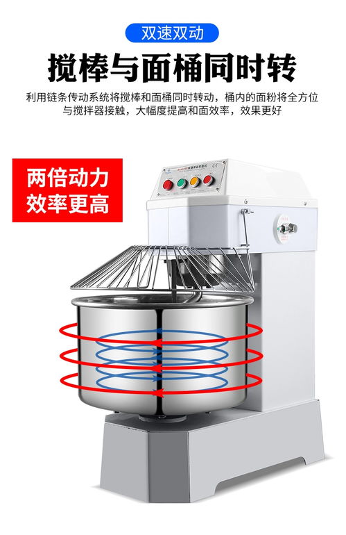 SZ-H20商用學校食品面點雙速雙動和面機 教學與生產的理想之選